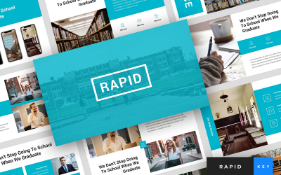 Rapido - Presentazione di istruzione, università e scuola - Modello di keynote
