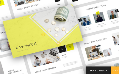 Salaris - Financiële presentatie Google Presentaties