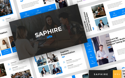 Saphire - презентация презентаций Google Slides