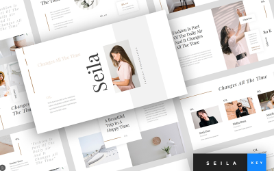 Seila - Fashion Presentation - Keynote template