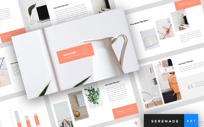 Serenade - Kreativ presentation - Keynote-mall