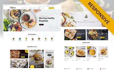 WallFood - Restaurant Store OpenCart Template