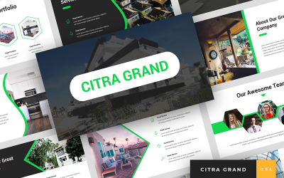 Citra Grand-房地产演示文稿Google幻灯片