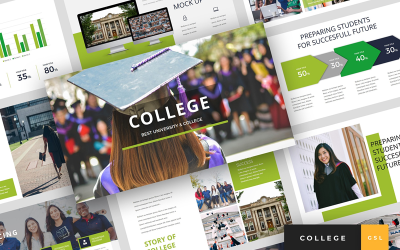 Collège - Présentation de l&amp;#39;université Google Slides