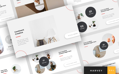 Continent - Creative Presentation Google Slides