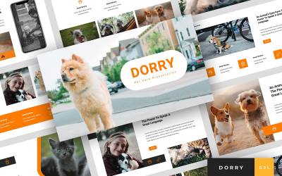 Dorry - Presentation av husdjursvård Google Slides