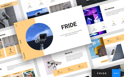 Fride - Презентация CCTV - Шаблон ключевой темы