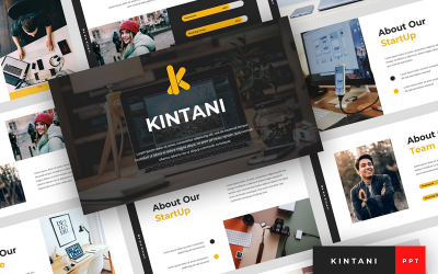 Kintani - Шаблон презентації PowerPoint для запуску