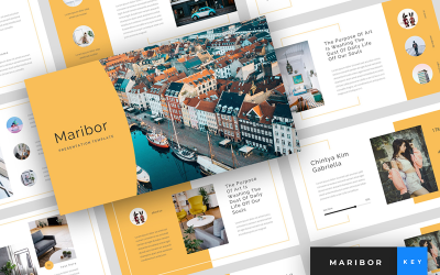 Maribor - Kreativ presentation - Keynote-mall