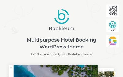 Thème WordPress pour locations de vacances - Bookleum