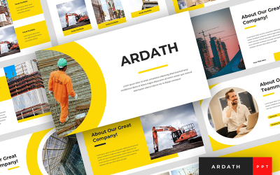 Ardath - PowerPoint-sjabloon voor bouwpresentatie
