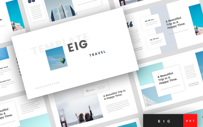 Eig - Modello di presentazione di viaggio PowerPoint