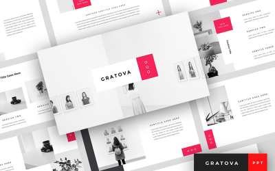 Gratova – Kreatív bemutató PowerPoint sablon