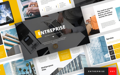 Impresa - modello di presentazione aziendale PowerPoint
