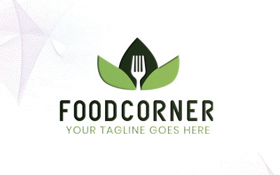 FoodCorner Logo Şablonu