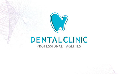 Modello di logo della clinica odontoiatrica