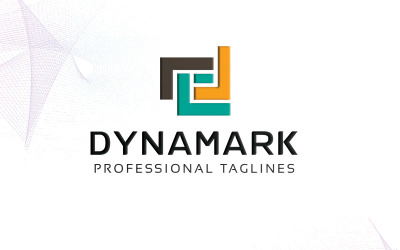 Modello di logo Dynamark