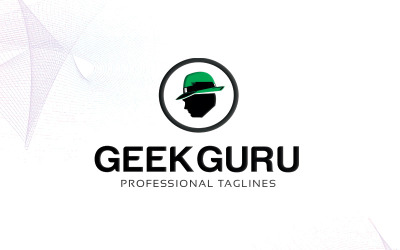 Plantilla de logotipo de Geekguru