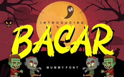 Bacar |万圣节主题字体