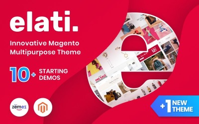 Elati - Multifunctioneel Fashion Magento-thema