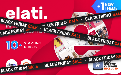 Elati - Multipurpose Fashion Magento Theme