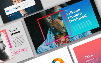 Eriksen Creative-主题演讲模板