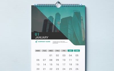 Sistec Wall Calendar 2020 Planner 88368