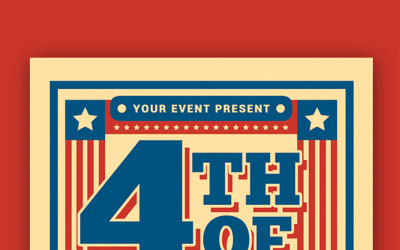 4th of July Flyer - Corporate Identity Template