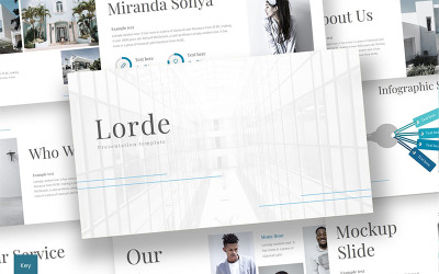 Lorde - Keynote sablon