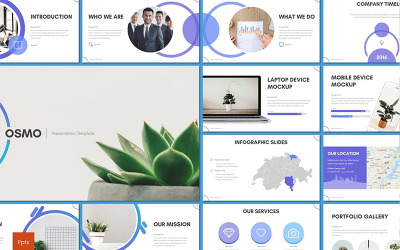 Modello PowerPoint di Osmo