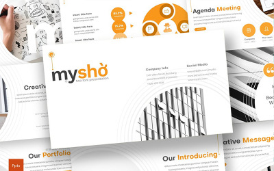 Myshio的PowerPoint模板