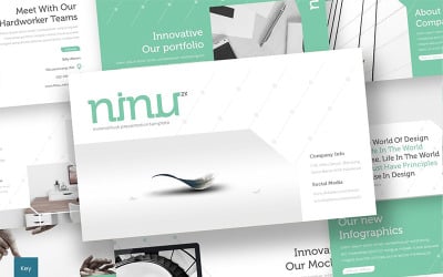 Ninu - шаблон Keynote
