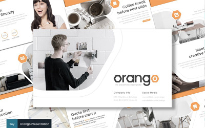 Orango - szablon Keynote