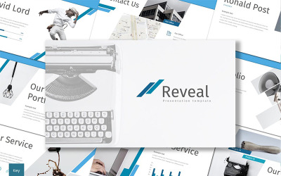 Reveal - шаблон Keynote