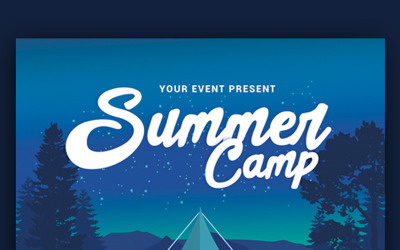 Summer Camp Event - Corporate Identity Template