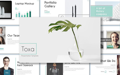 Toxa - Keynote şablonu