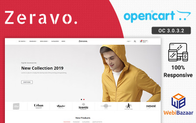Zeravo Fashion Responsive OpenCart Template