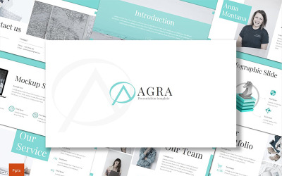 Agra PowerPoint sablon