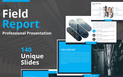 Field Report PowerPoint šablona