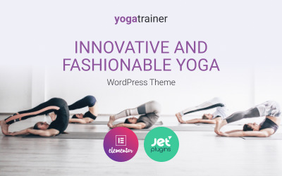 Gloria Miles - Tema WordPress innovativo e alla moda per lo yoga