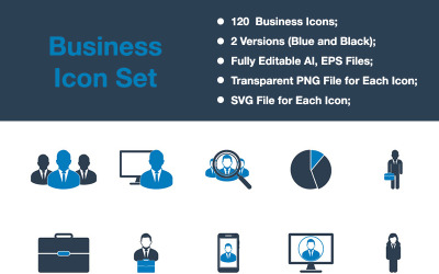 Icon-Sammlungen Vorlage namens "Business & Finance - Premium Vector" #88541