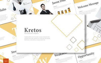 Kretos PowerPoint-Vorlage
