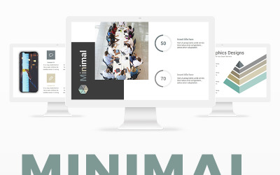 Minimal PowerPoint-mall