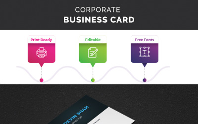 Modern Business Card - Corporate Identity Template