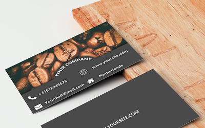 Coffee Businesscard - Corporate Identity Template