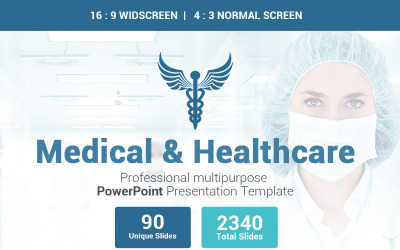 Medical &amp; Healthcare Presentation PowerPoint template