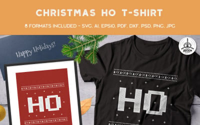 Рождество Хо - Дизайн футболки