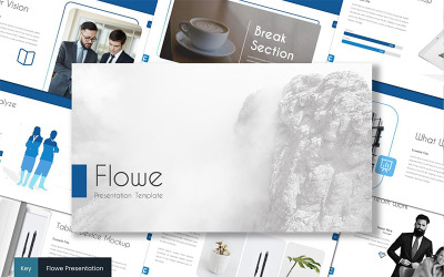Flowe - szablon Keynote