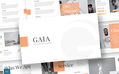 Gaia - Keynote sablon