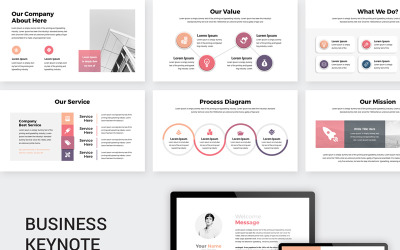 Lungi - Modern Business - Modello di Keynote